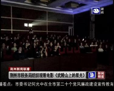 荆州市税务局组织观看电影《武陵山上的星光》