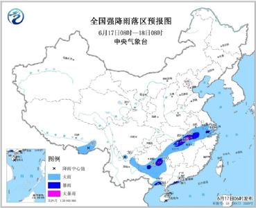 中央气象台发布暴雨蓝色预警！湖北局部地区有大暴雨