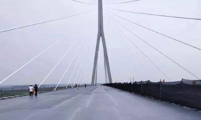 石首长江大桥通车进入倒计时 预计9月全线竣工