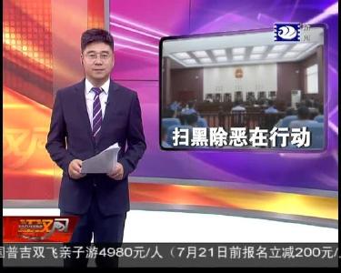 江陵县人民法院公开审理一起涉黑案