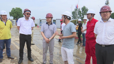 蒋鸿督办荆州重点项目建设整改情况