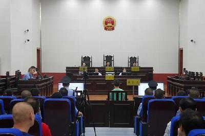 监利法院公开开庭审理2起村支书职务犯罪案件