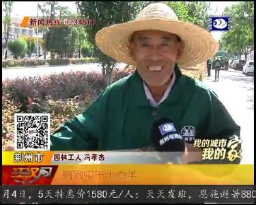 高温下的护绿人 守住城市绿意与舒适