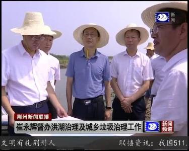 崔永辉督办洪湖治理及城乡垃圾治理工作