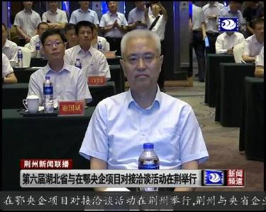 第六届湖北省与在鄂央企项目对接洽谈活动在荆举行