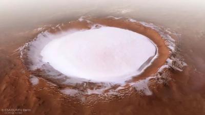 颜控福利！这宛若仙境的地方竟是火星表面