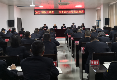 市委第六巡察组向荆州市公交总公司反馈巡察情况