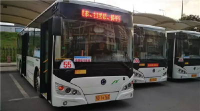 注意！55路公交车即将直通岑河农场！