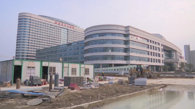 荆州市第一人民医院门诊住院大楼预计在5月投入使用