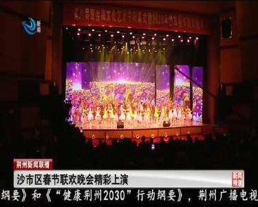 沙市区春节联欢晚会精彩上演