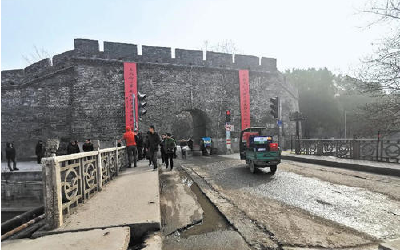 护城河西门外危桥有望于今年3月正式开建