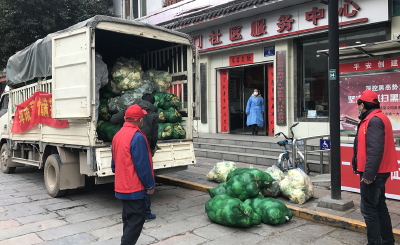 荆州区李埠镇向社会各界捐赠蔬菜40吨 为抗疫加油！
