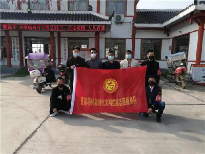 石首市5000名“马承武式志愿服务队员”走村入户进楼栋战疫情