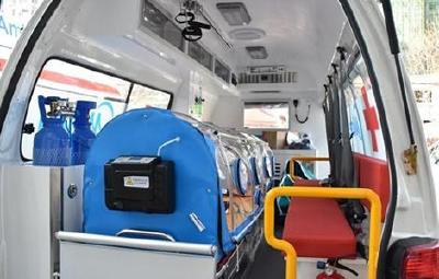 特约记者行：荆州一医接收美的捐赠负压救护车 