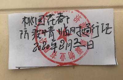 疫情期间的出入证：会成为时代记忆吧？ 