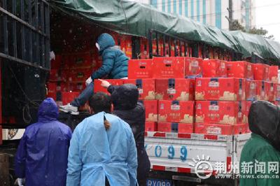 荆州市商务局完成海南支援第二批生活物资交接分配