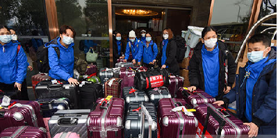  广东省支援荆州第六批医疗队奔赴“疫”线