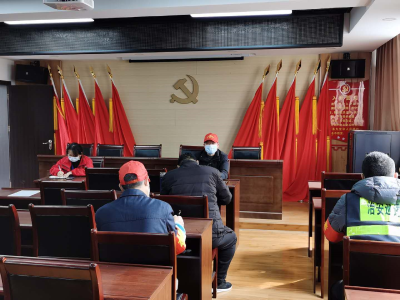 迎宾社区临时党委学习贯彻习近平总书记  在湖北考察疫情防控工作重要讲话精神