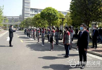 备战复学复课 荆州中学举办