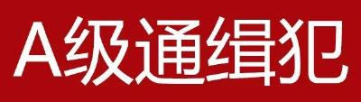 公安部A级通缉令！看到他们马上报警！ 