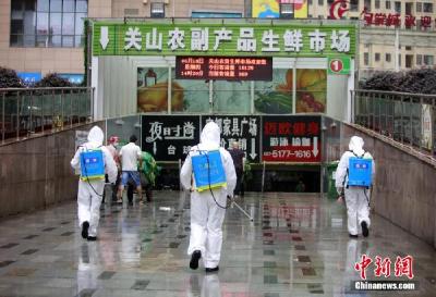 武汉一周来共抽检503家超市和农贸市场 结果均为阴性