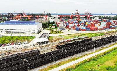 荆沙铁路铁水联运业务量完成134.3万吨 同比增25.6%