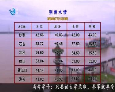 荆州新闻联播 2020-07-19