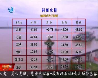 荆州水情 2020-07-17