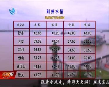 荆州水情 2020-07-20