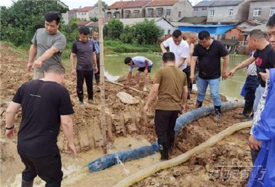 特约记者行：荆州城北集中全力排内涝