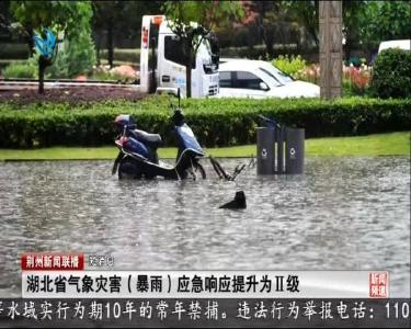 短消息：湖北省气象灾害（暴雨）应急响应提升为Ⅱ级