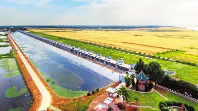 荆江分蓄洪区：相当大半个公安县 承载水量80.6亿m³