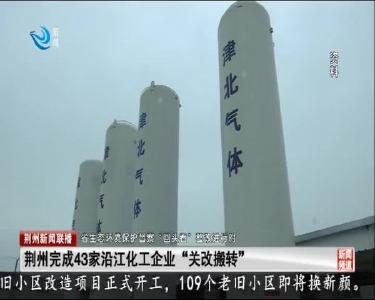 荆州完成43家沿江化工企业“关改搬转”