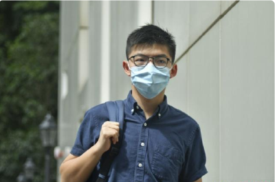乱港分子黄之锋被捕！
