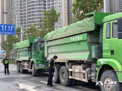 沙市区城管执法局对三起违规散流体运输行为给予处罚