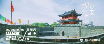 11月15日早安·荆州丨荆州城区多了一道独特风景线！