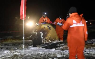 载土而归！嫦娥五号返回地球！