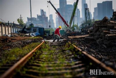 百年老铁路退出历史舞台：武汉拆除最后一段老京汉铁路