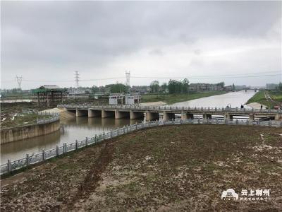 洪湖东分块蓄洪工程腰口泵站成功试运行
