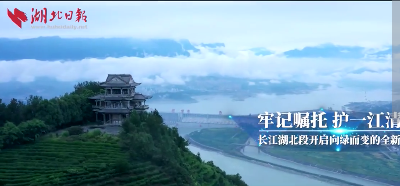 惊艳！120秒看长江中游向“绿”之变
