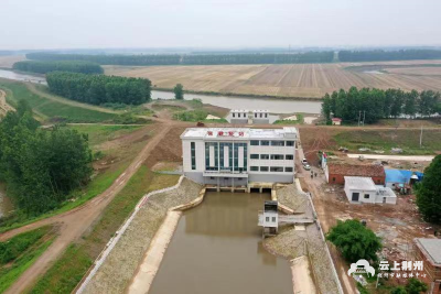 荆州区柳港泵站今年6月底完工投入运行
