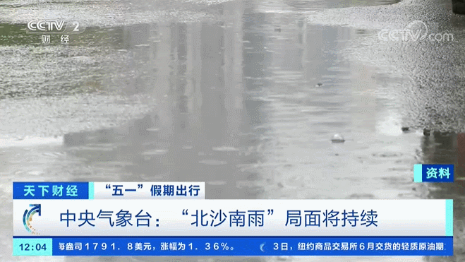 返程必看！暴雨、沙尘暴、强对流！这些地方要注意→