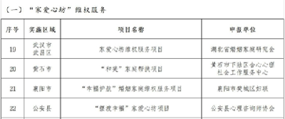 2021年湖北“公益木兰”项目库公布，荆州2项目入选！