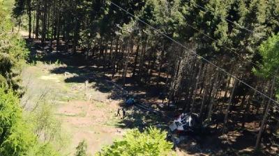 意大利缆车坠毁！已致14人死亡