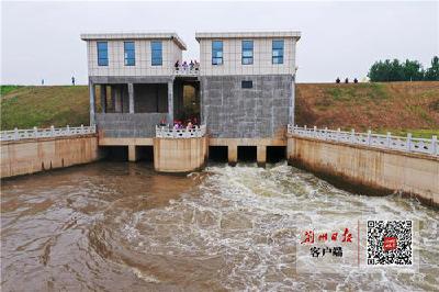柳港泵站试运行 菱角湖防洪排捞能力大幅提升