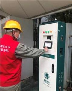 充电站全方位“体检” 让荆州市民放心用电