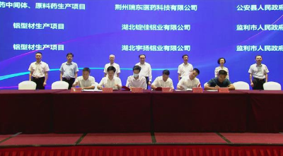 总投资250.85亿元！荆州市重点招商项目签约仪式举行