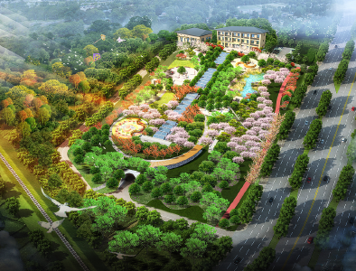 屋顶栽树、屋下种花！荆州市首个花园式污水处理厂将于年底“诞生”