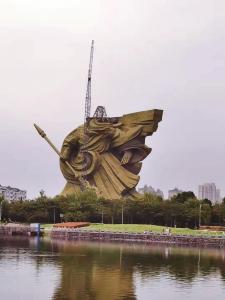 荆州“关公雕像”将迁至点将台