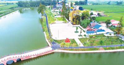 石首管家铺村柳湖公园一期工程竣工，正式开放！